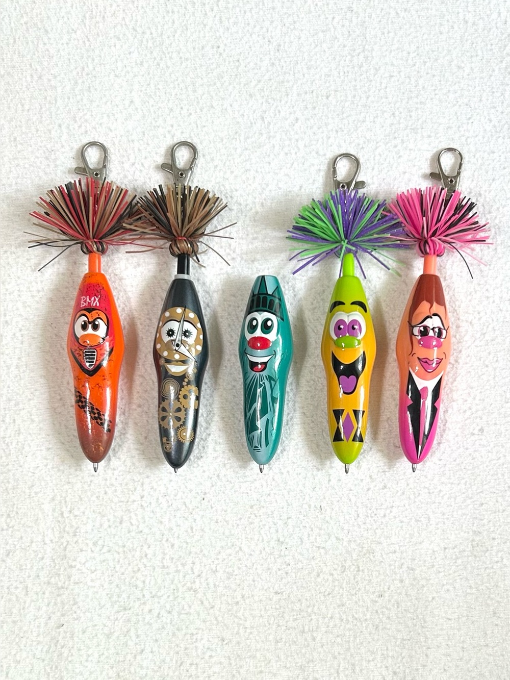 Kooky Klicker Collectable Ball Point Pens /Key Chains Vintage 2000’s